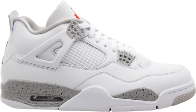 Size 14 - Jordan 4 Retro Mid White Oreo 194956852155| eBay display picture 3