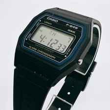 CASIO Watch Standard F-84W-1QJH Black Simple Designed Watch From Japan Digital