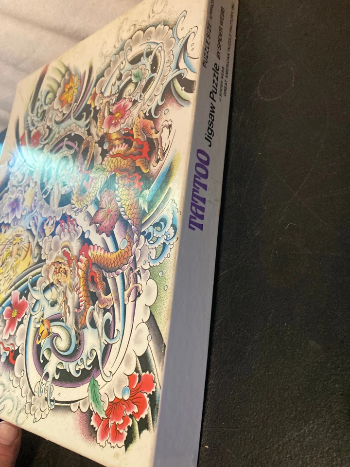 Rompecabezas Tatuaje Por Spider Webb De Colección Dragón Gran Fábrica Americana Bonito Foto 4 de 4