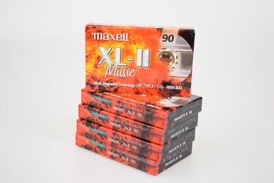 Cassette De Audio Maxell Xlii 90 Tipo Ii Cd Black Magnetite | Cuotas sin interés