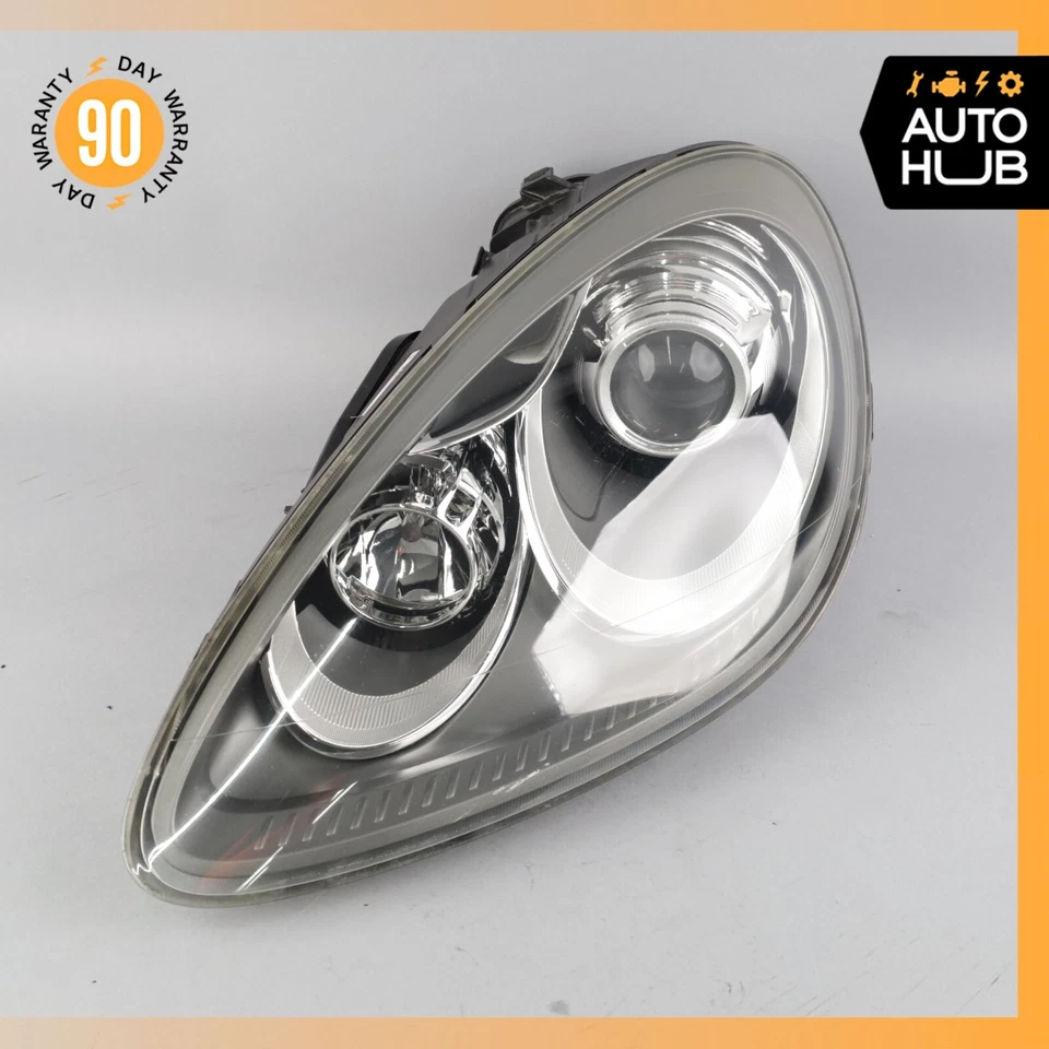 Lámpara halógena del faro lateral izquierdo del conductor 11-14 Porsche Cayenne S 958 OEM Foto 2 de 4