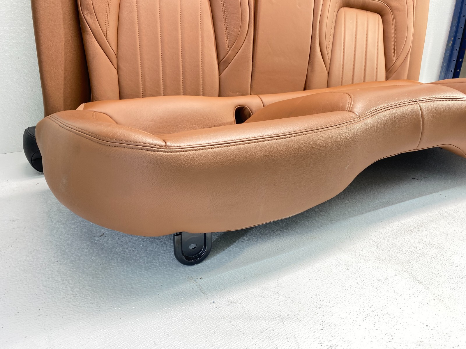 14-21 Maserati Quattroporte Complete Upper & Lower Seat Brown Leather Set OEM✅