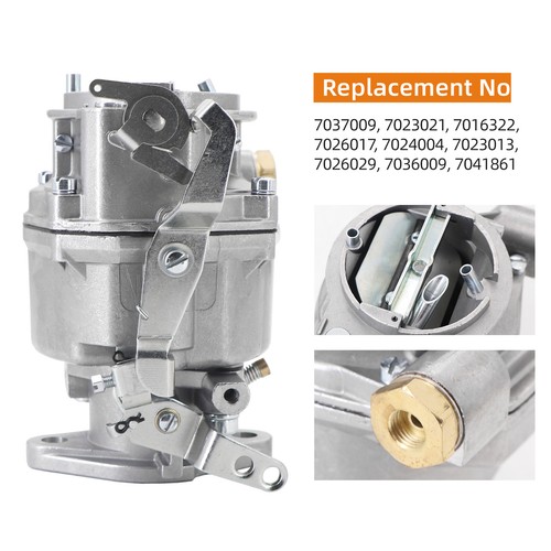 Carburetor For Rochester 1 Barrel Chevy truck 230/250ci 6-cylinder Engines 63-67 - Foto 3 di 7