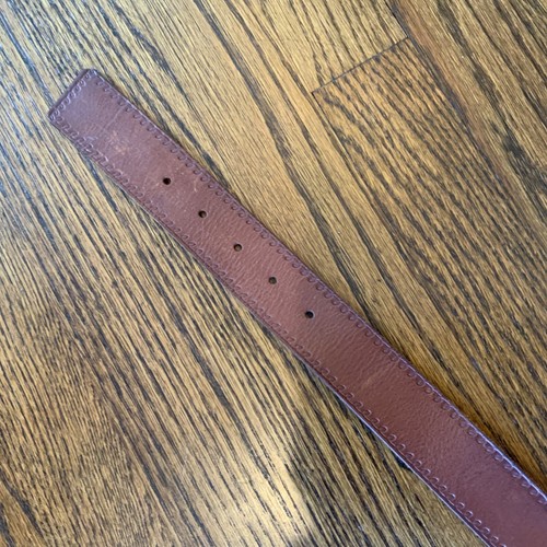 Fossil Womens Leather Belt Small Brown Stone Embellished Buckle Boho Metal - Picture 6 of 9