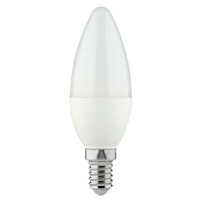 LED Kerze Leuchtmittel Glühbirne Lampe E14  4.5W warmweiß Opal C35