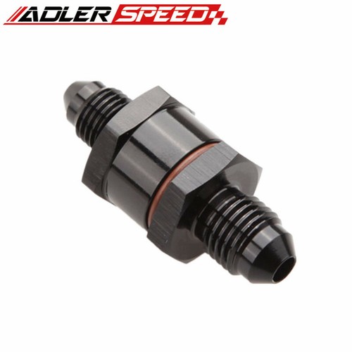Filtro de línea de alimentación de aceite turbo de aluminio negro 4AN macho a AN-4 macho 30 micras EE. UU. - Imagen 5 de 5