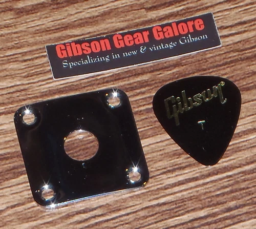 Gibson Les Paul Jack Plate Output Chrome Cord Input Guitar Parts Custom Classic