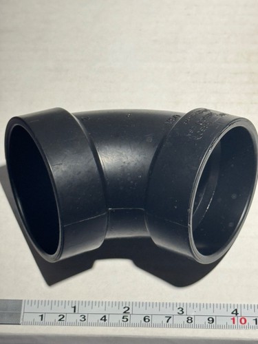 NIBCO I44035 Drain, Waste & Vent Pipe Fitting: 2" Fitting, Hub x Hub, ABS QTY 7 - Picture 2 of 5