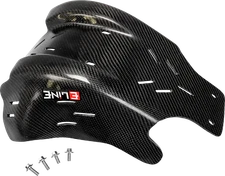 E-LINE ACCESSORIES 2019-2021 Kawasaki KX450F KSP45019 CARBON FIBER SKID PLATES K