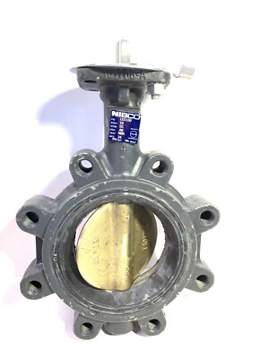 Nibco LD-2100-4 Butterfly Valve 4-inch Alloy Brass Disc Stainless Stem Lug Type