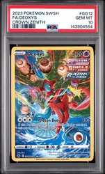 Deoxys GG12/GG70 Crown Zenith Galarian Gallery