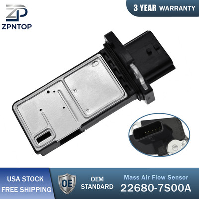 OEM MAF Mass Air Flow Sensor 22680-7S00A fits Nissan Infiniti G35 Q50 QX50 14-16