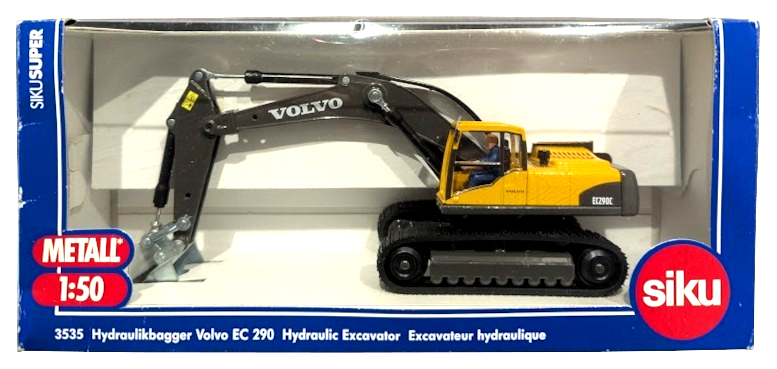 1:50 Scale SIKU 3535 Volvo EC290C 360 Degree Crawler Excavator - MIB