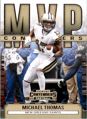 2020 Panini Contenders MVP Contenders #23 Michael Thomas - FB