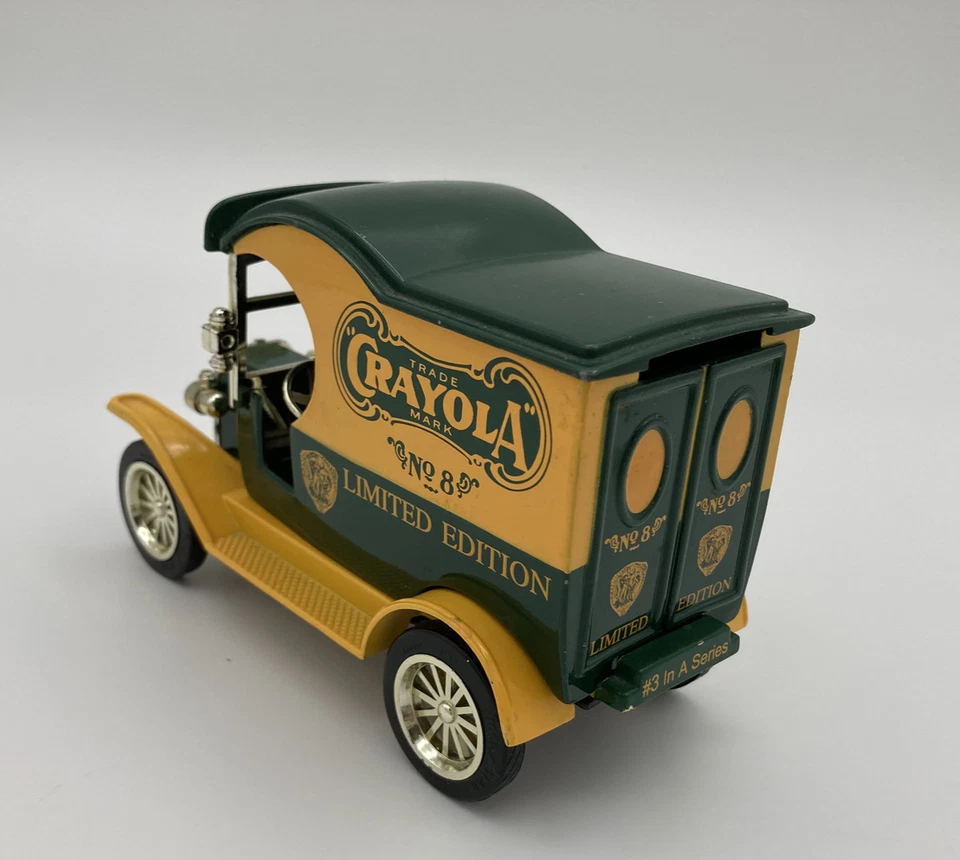 Винтажная коробка передач 1912 Ford Crayola грузовик монета банка, без стопора 5,5''W - Изображение 2 из 4