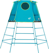 Explorer 2 Jungle Gym Climbing Set with Adjustable Steel Frame, Weather-Resistan