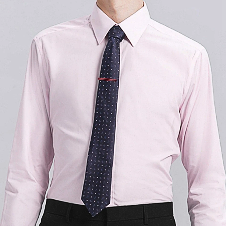 FUNRUN JEWELRY 12 PEÇAS Conjunto de Clipes de Gravata Masculina Preta Clipe de Barra de Gravata para Gravatas Regulares Pescoço - Imagem 3 de 4