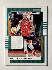 Aaliyah Edwards Patch 2025 Donruss Jersey Series UConn Connecticut Suns Canada