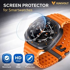 Tempered Glass Screen Protector for Samsung Galaxy Watch 7 Ultra 47mm HD Pro....