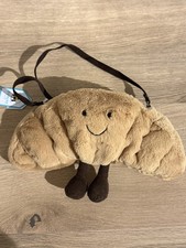 Genuine Jellycat Amuseables Croissant Crossbody Bag (BNWT)
