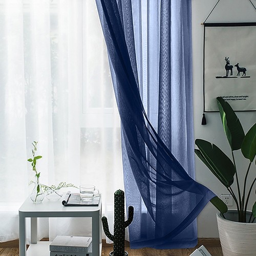 Exquisite Tulle Mesh Curtain Soft Long lasting and Easy to Care 140 260cm - Picture 4 of 7