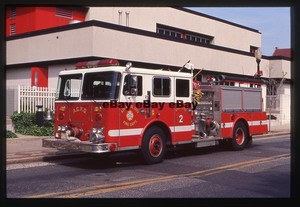Atlantic City, NJ Engine 2 1990 Seagrave Fire Apparatus Slide