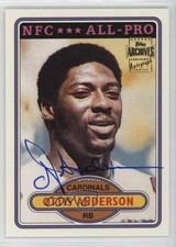 2001 Topps Archives Reprint Auto Ottis Anderson #AA-OA Auto 1o1v
