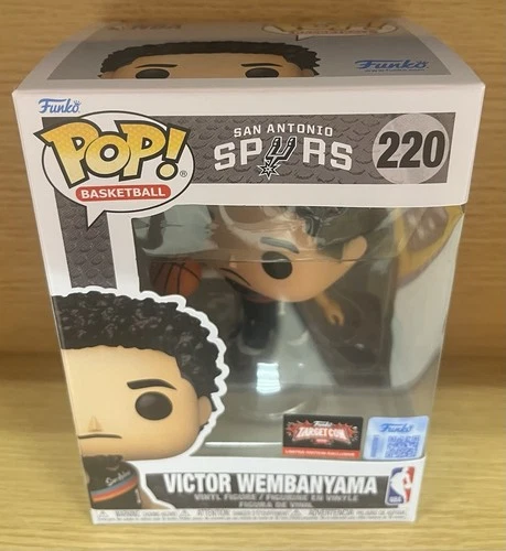 Funko Pop! Basketball Victor Wembanyama (Target Con) San Antonio Spurs NBA #220