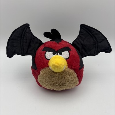 Hartz Angry Birds Halloween Vampire Red Plush Dog Toy With Squeaker Rare HTF