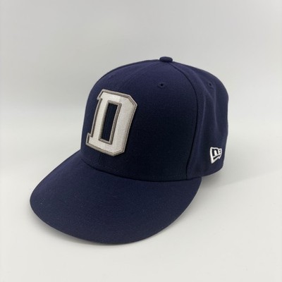 Dallas Cowboys New Era Big D Logo Blue 59FIFTY Fitted Hat Size 7 1/4 Sample