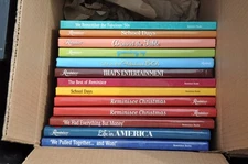 Lot of 12-13  Vintage Reminisce Books Very Good condition.  13 HC