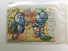 ü-Eier Puzzle - Happy Hippos Company  v. 1994 - unten  links +  mit BPZ