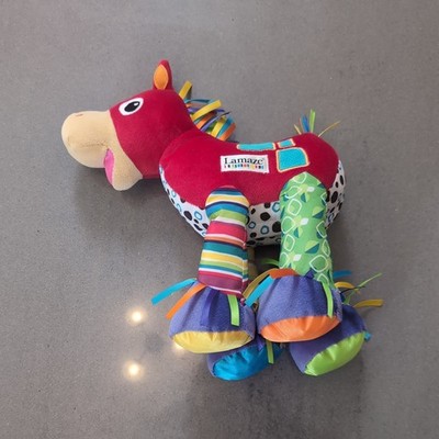 Tomy Lamaze Bunter Traber das Pony Stofftier 10 cm hoch