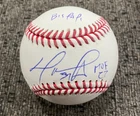 David Ortiz Signed Baseball Inscribed HOF 22 Big Papi Autographed Red Sox PSA