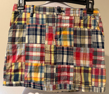 POLO by RALPH LAUREN Girls Madras Plaid Skirt - Sz 12