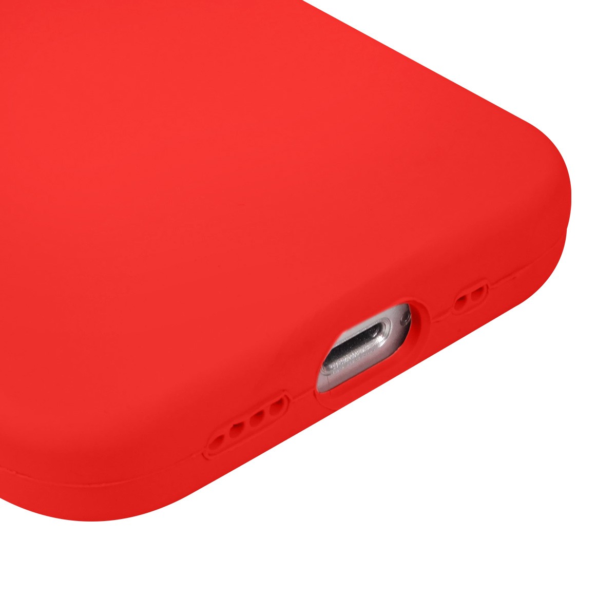 Coque iPhone 13 Pro Jaym Premium Soft Feeling silicone rouge - 4