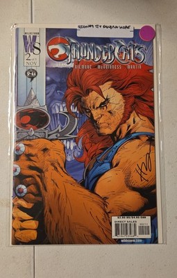 ThunderCats #2 signed by Sandra Hope. Cover by Jim Lee