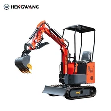 Household 2000 lb Mini Excavator With Powerful And High Digging Force B&S Engine
