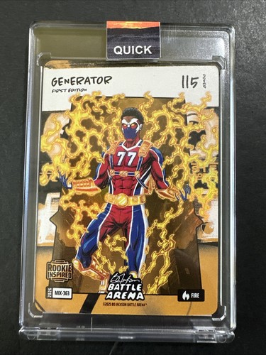 GENERATOR Mixed Tape 115Power Bo Jackson Battle Arena FIRE🔥 MIX-363 Fire Foil