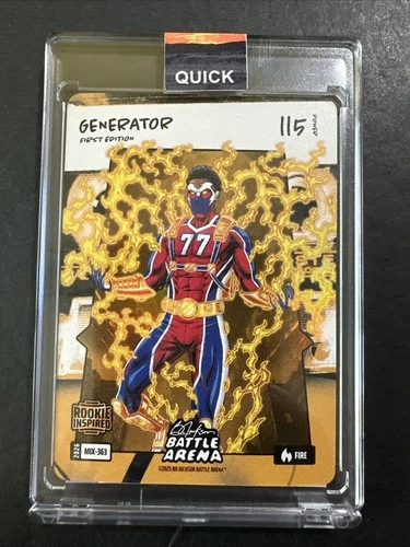 GENERATOR Mixed Tape 115Power Bo Jackson Battle Arena FIREðŸ”¥ MIX-363 Fire Foil