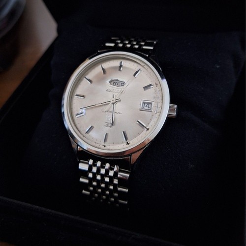 Citizen Crystal Seven Sacr 51401-Y Révision Vintage Ss Automatique Montre Hommes - Photo 1 sur 10