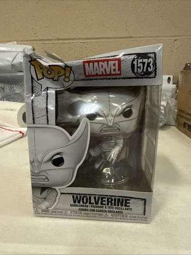 Funko Pop! #1573 Marvel Sketched - Wolverine DAMAGED BOX