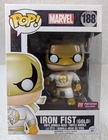 Funko Pop! Vinyl: Marvel, Iron Fist, (Gold)  (Exclusive) #188 New W/ Protector