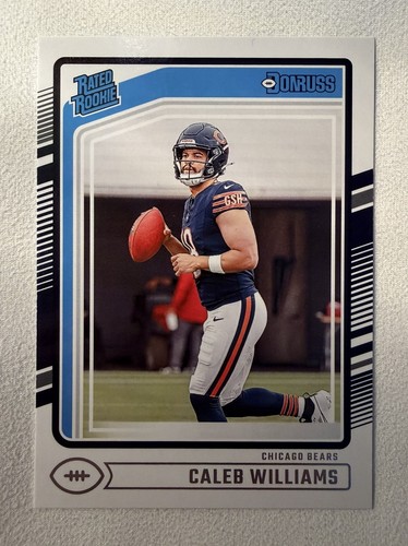 2024 Donruss Caleb Williams #327 Rated Rookie Card RC Base | eBay