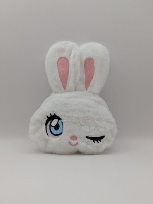 Japan Gashapon Foxy Illustrations Face Pouch - Bunny (6.5'' x 5'')