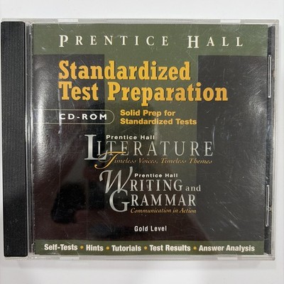 Prentice Hall Standardized Test Preparation Literature Writing and Grammar  Gold