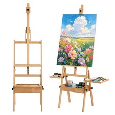 VEVOR Studio H-Frame Easel Art Easel Holds Canvas Up to 35.43" Solid Beech Wood