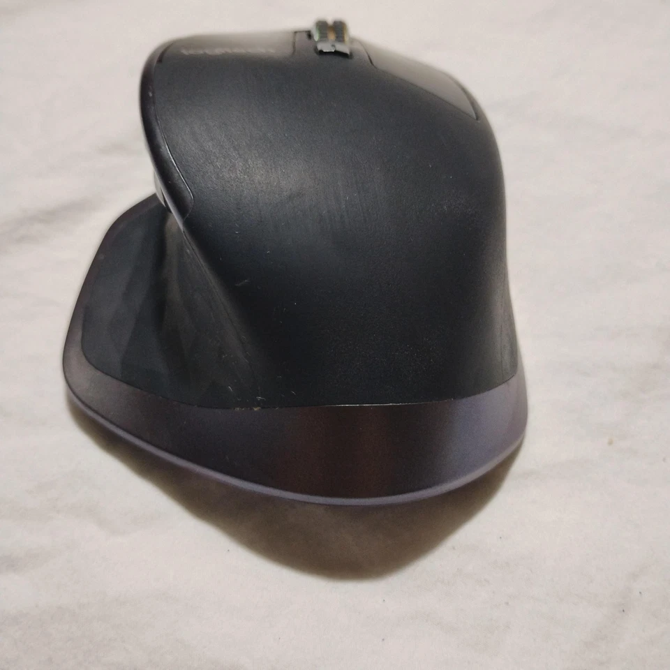 Logitech MX Master Wireless Mouse Bluetooth Darkfield Laser USB Grey Ergonomic - Image 3 of 4