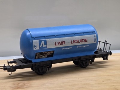 KESSELWAGEN Air LIQUIDE Italien LIMA VICENZA ELEKTRISCHER ZUG SPUR H0 