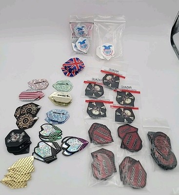 Vintage Dart Flights Lot Dimplex Quazar ADO Ribtex Sportcraft Airmaster